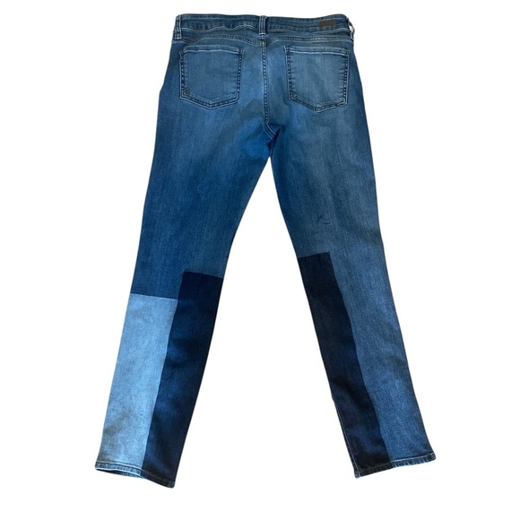 Kut From the Kloth Jeans Size 8 Catherine Boyfriend Patchwork Distressed Hi Rise - Picture 3 of 8